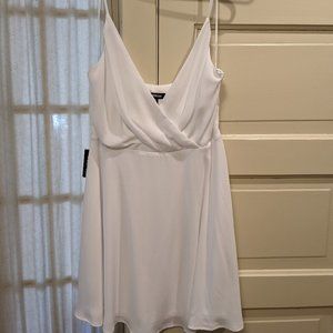 White Express dress